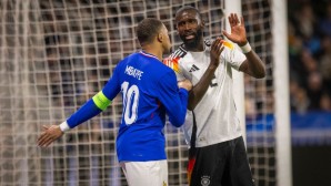 ONLY GERMANY Kylian Mbappe Antonio Rudiger France Germany 2024