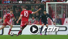 Champions League, Bayern München, Olympique Lyon, Hinspiel, Video