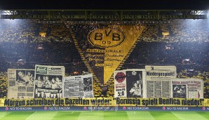 In der Totale sieht das noch beeindruckender aus: "Morgen schreiben die Gazetten wieder: Borussia spielt Benfica nieder"