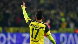 Und sogar das vierte Tor legten die Borussen nach. Wieder war es Aubameyang, der seinen Dreierpack anzeigte