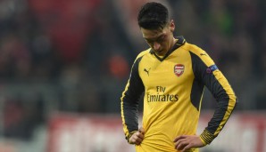 Auch Mesut Özil ist außer Form. Nach der schwachen Partie in München hätte auch er im Rückspiel im Fokus gestanden, er fällt aber krank aus. Dem Nationalspieler ist zuletzt der Spielwitz abgekommen - ein nicht unwesentlicher Faktor im Arsenal-Spiel