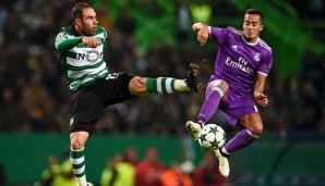 Real Madrid gewann bei Sporting in Lissabon mit 2:1