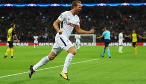 Harry Kane war an allen Tore der Tottenham Hotspur gegen den BVB beteiligt