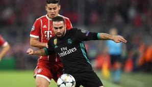 Dani Carvajal: Sehr giftig, hätte für sein Einsteigen gegen Rafinha Gelb sehen müssen. Offensiv gefährlich und zum Zeitpunkt seiner Auswechslung mit den meisten Ballaktionen bei Real. Aber schwach im Zweikampf mit Ribery (12,5 Prozent). Note: 3,5.