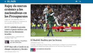 El Pais highlightet mit Sergio Ramos und Keylor Navas zwei besondere Defensivhelden dieses Abends.