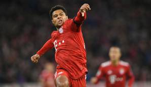 SERGE GNABRY: Wenn überhaupt mal etwas nach vorne ging bei den Hausherren, war Gnabry beteiligt. Das geschah an diesem Mittwochabend nicht sonderlich häufig. Hauptverantwortlich dafür, dass Bayern überhaupt ein Tor erzielte. Note: 3.