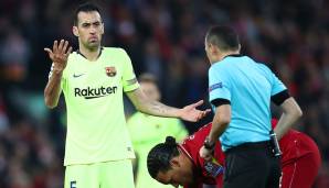 Sergio Busquets: Zu Beginn gegen die schwärmenden Reds etwas überfordert, danach typisch unaufgeregt - bis Barca auseinanderfiel. Zweikampfquote von nur 42 Prozent, nach vorn kam null. Note: 4,5.