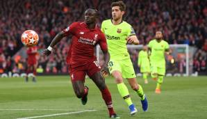 Sadio Mane: Hauptsächlich auf dem linken Flügel aktiv, wie ein Dynamo unterwegs, führte mit Abstand die meisten Zweikämpfe und beschäftigte die Barca-Abwehr. Fazit: mannschaftsdienlich! Note: 2,5.