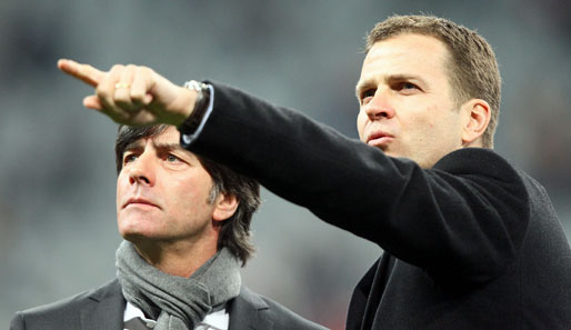 Oliver Bierhoff verteidigt die Entscheidungen von Bundestrainer Joachim Löw