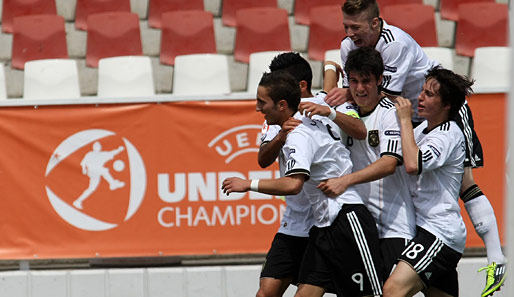 Grund zum Jubel: Bei der WM in Mexiko warten lösbare Aufgaben auf den DFB-Nachwuchs