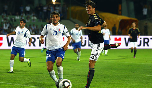 Mario Gomez traf auch im dritten Spiel in Folge ins Tor