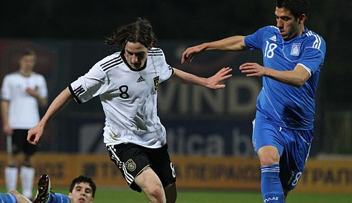 Musste U 21-Coach Rainer Adrion absagen: Mittelfeldspieler Sebastian Rudy (l.)