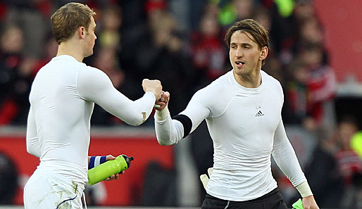 Bald wieder gemeinsam im DFB-Dress? Rene Adler (r.) und Manuel Neuer