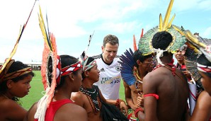 Oliver Bierhoff und die Nationalmannschaft sind in Brasilien angekommen