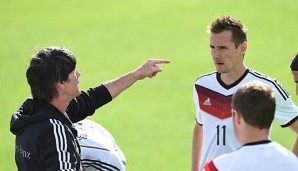 Miroslav Klose kann in Brasilien der alleinige WM-Rekordtorjäger werden