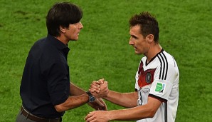 Joachim Löw und Miroslav Klose arbeiten seit zehn Jahren zusammen - geht es weiter?