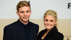 Christoph Kramer besuchte die Premiere mit seiner Freundin