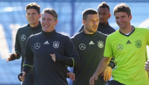 Der Captain marschiert vorneweg: Schweinsteiger und Co. treffen auf Frankreich