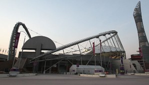 Die Bauarbeiten für die WM-Stadien in Katar stehen in harter Kritik