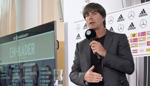 Joachim Löw gab am Dienstag seinen vorläufigen EM-Kader bekannt