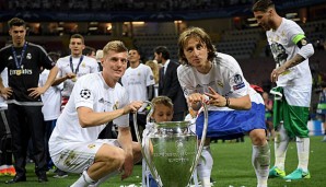 Bei Real sind Toni Kroos und Luka Modric vereint, bei der EM könnten sie aufeinandertreffen