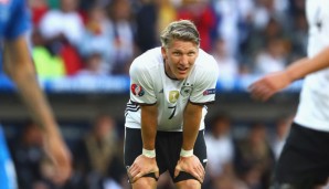 Bastian Schweinsteiger stand bei dieser EM noch nicht in der deutschen Startelf