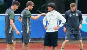 Für Joachim Löw und Thomas Müller zählt in Frankreich nur der Titel