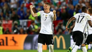 Dass Bastian Schweinsteiger seinen Elfer verschoss, konnte ihm danach egal sein