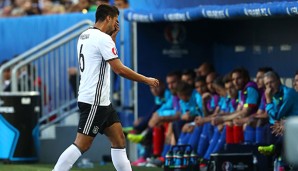 Sami Khedira musste früh für Schweinsteiger ausgewechselt werden