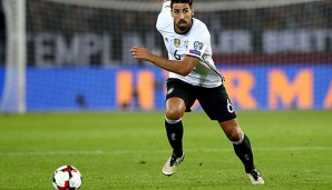 Sami Khedira tritt mit dem DFB in San Marino an