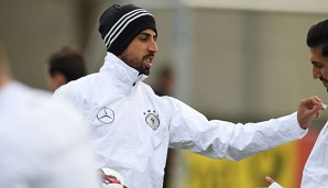 Sami Khedira pausiert beim Abschiedsspiel für Lukas Podolski