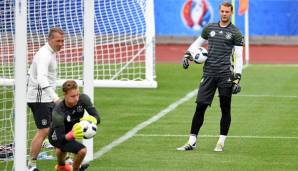 Manuel Neuer ist trotz harter Konkurrenz im Tor gesetzt