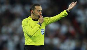 Cüneyt Cakir wird das deutsche Länderspiel gegen Frankreich pfeifen