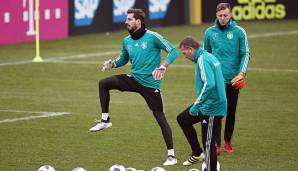 Bernd Leno und Kevin Trapp werden wohl jeweils eine Halbzeit gegen Brasilien spielen.