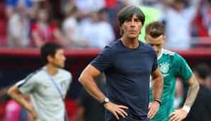 Bleibt er oder geht er? Die Zukunft von Joachim Löw als Bundestrainer wird nach dem Vorrunden-Aus in Frage gestellt.