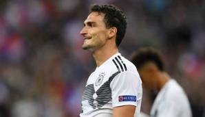 Mats Hummels verursachte den Strafstoß für Frankreich in der 80. Minute.