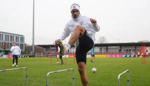 Mats Hummels in der DFB-Trainingseinheit vor dem Spiel gegen Russland.