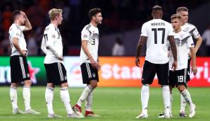 Der DFB-Elf ist der Abstieg aus der Nations League gewiss - genau wie der Spott im Netz. Was Erich Ribbeck und Fortuna Düsseldorf damit zu tun haben? Die Netzreaktionen.