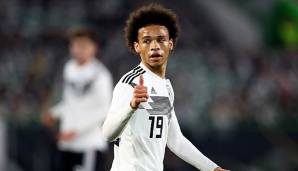 Leroy Sane im Spiel gegen Serbien.