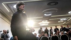 Joachim Löw spricht heute um 12.30 Uhr auf der Pressekonferenz über das bevorstehende Spiel gegen Nordirland.