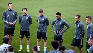 Jonas Hofmann bestritt mit der Nationalmannschaft das Abschlusstraining am Mittwoch.