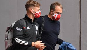 Hansi Flick sieht bei Joshua Kimmich gute Voraussetzungen für die Wahl zum Weltfußballer.