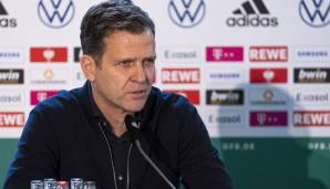 Oliver Bierhoff will nicht garantieren, sein Amt beim DFB bis 2024 auszuüben.