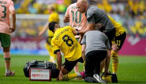 MAHMOUD DAHOUD (BVB/26 Jahre/2 Länderspiele): In der Rangordnung der zentralen Mittelfeldspieler ebenfalls weit hinten, zudem bereits seit August mit einer Schulterverletzung raus. Bei 55 Namen könnte es aber noch gelangt haben.