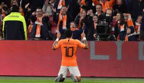 Memphis Depay: Stand sinnbildlich für den Aufschwung der Niederländer nach dem Seitenwechsel. Bewies bei seinem Tor seine Kaltschnäuzigkeit und Technik. Gab zudem drei weitere Torschüsse ab und lieferte vier Torschussvorlagen. Note: 2.