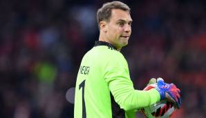 MANUEL NEUER: Wenn der Bayern-Schlussmann gefordert war, war er auf seinem Posten. Sicher bei hohen Hereingaben und langen Bällen. Am Gegentor trifft ihn keinerlei Schuld. Note: 3.