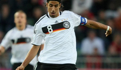 U-21-Nationalmannschaftskapitän Sami Khedira ist im Finale gegen England wieder mit von der Partie