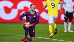 MARC-ANDRE TER STEGEN: Bei Hagis Solotor verließen ihn seine Vordermänner (9.), darüber hinaus musste er keinen Ball mehr abwehren. Mitte der ersten Hälfte verließ er in Neuer-Manier den Strafraum und stoppte so einen rumänischen Konter. Note: 3,5.