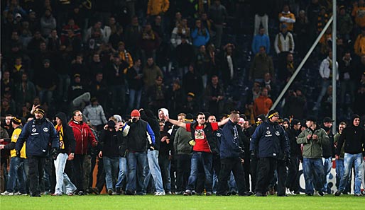 Nach Vorfällen im Pokal gegen Hannover wurde Dresden vom Wettbewerb ausgeschlossen