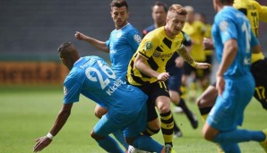 Marco Reus stand beim BVB überraschend in der Startelf und war Kapitän